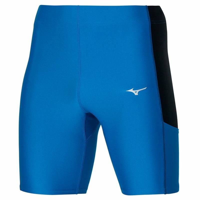 Leggings Sportivi da Uomo Mizuno Impulse Core Mid Azzurro Leggings Sportivi da Uomo Mizuno Impulse Core Mid Azzurro