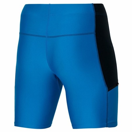 Leggings Sportivi da Uomo Mizuno Impulse Core Mid Azzurro