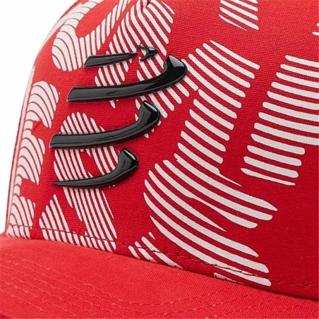 Cappello Sportivo Compressport CU00008B-303 Rosso Taglia unica
