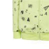 Tuta da Bambini Adidas Lk Bluv Q3 Verde 2 Pezzi