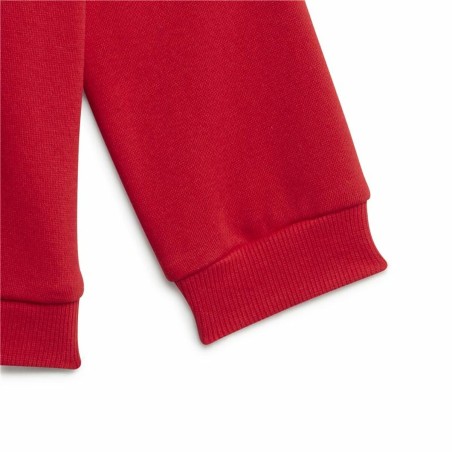 Tuta da Bambini Adidas Badge of Sport Rosso 2 Pezzi