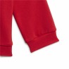 Tuta da Bambini Adidas Badge of Sport Rosso 2 Pezzi