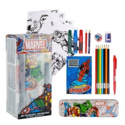 Set Scuola Marvel 16 Pezzi