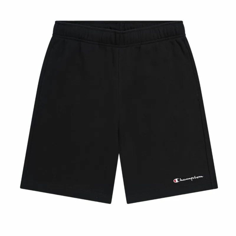Pantaloni Corti Sportivi da Uomo Champion Essentials Nero Pantaloni Corti Sportivi da Uomo Champion Essentials Nero