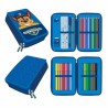 Astuccio The Paw Patrol Azzurro 12,5 x 19,5 x 4,5 cm