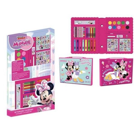 Set di Cancelleria Minnie Mouse Rosa