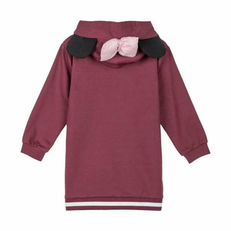 Vestito Minnie Mouse Rosso Scuro 7 Anni