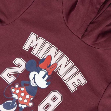 Vestito Minnie Mouse Rosso Scuro 7 Anni