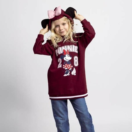 Vestito Minnie Mouse Rosso Scuro 7 Anni