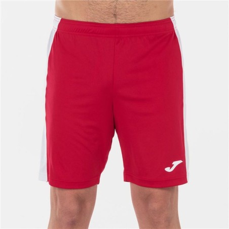Pantaloncini Sportivi per Bambini Joma Sport Maxi Bianco Rosso