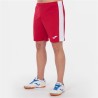 Pantaloncini Sportivi per Bambini Joma Sport Maxi Bianco Rosso
