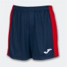 Pantaloncini Sportivi per Bambini Joma Sport Maxi Rosso Blu Marino
