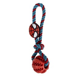 Giocattolo da mordere per cani Spider-Man 10 x 30 x 7 cm