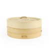 Vaporiera Quttin Bambù 20 x 8,5 cm (12 Unità)
