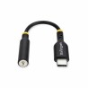 Cavo VGA Startech USBCAUDIO2 Nero