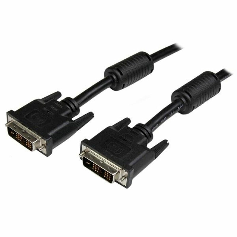 Cavo Video Digitale DVI-D Startech DVIDSMM2M (2 m) Nero Cavo Video Digitale DVI-D Startech DVIDSMM2M (2 m) Nero