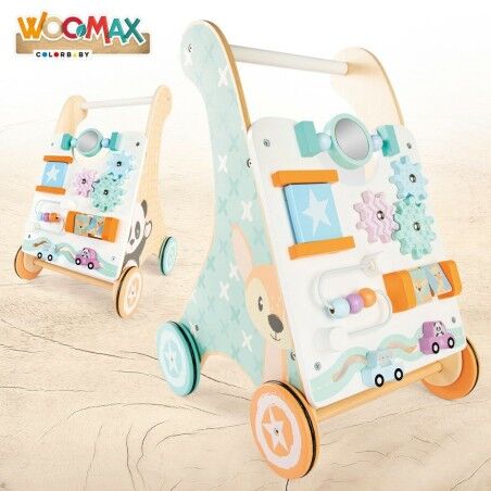 Deambulatore con ruote Woomax Centro di attività 2 Unità 29,5 x 47 x 33 cm
