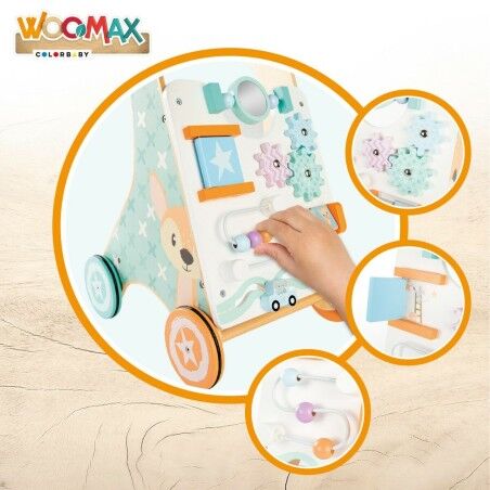 Deambulatore con ruote Woomax Centro di attività 2 Unità 29,5 x 47 x 33 cm