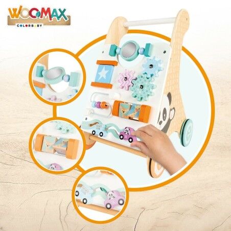 Deambulatore con ruote Woomax Centro di attività 2 Unità 29,5 x 47 x 33 cm