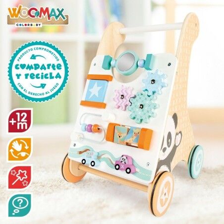 Deambulatore con ruote Woomax Centro di attività 2 Unità 29,5 x 47 x 33 cm