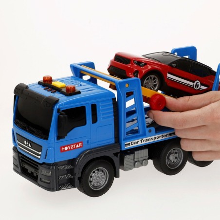 Camion Porta-veicoli Speed & Go 26 x 13 x 9 cm (6 Unità)