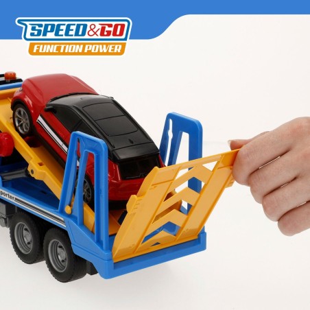 Camion Porta-veicoli Speed & Go 26 x 13 x 9 cm (6 Unità)