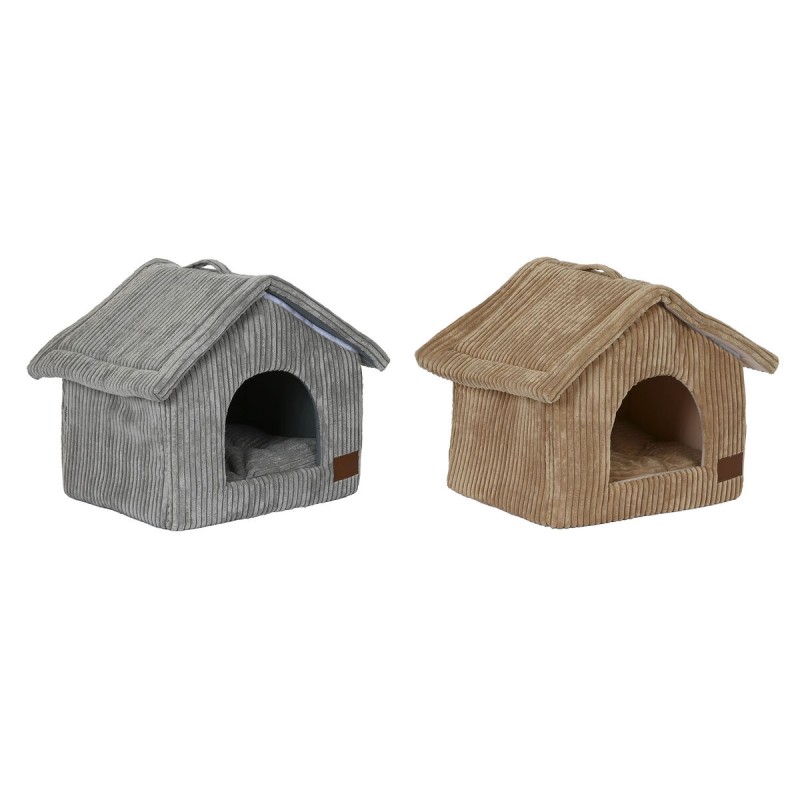Letto per animali domestici DKD Home Decor 40 x 33 x 38 cm 48 x 37 x 40 cm Grigio Cammello Alluminio 2 Unità Letto per animali domestici DKD Home Decor 40 x 33 x 38 cm 48 x 37 x 40 cm Grigio Cammello Alluminio 2 Unità