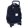 Trolley per la Scuola Real Madrid C.F. Blu Marino 33 x 45 x 22 cm