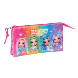 Necessaire Rainbow High Shine Multicolore 22 x 12 x 3 cm