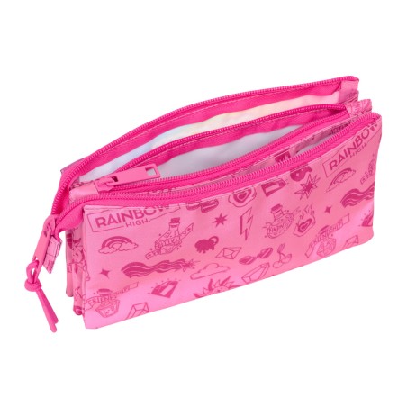 Necessaire Rainbow High Shine Multicolore 22 x 12 x 3 cm