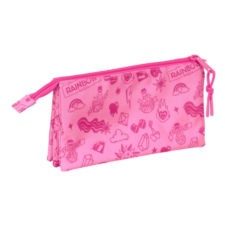 Necessaire Rainbow High Shine Multicolore 22 x 12 x 3 cm