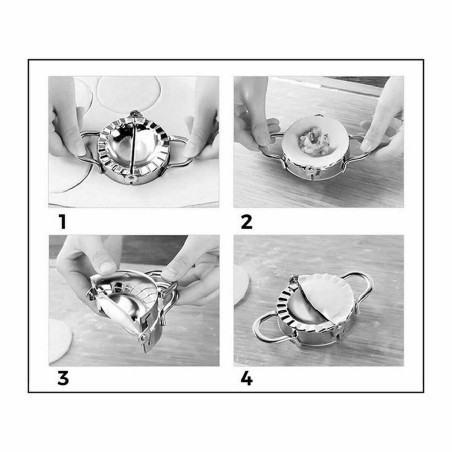 Stampo Quttin 137214 Acciaio inossidabile Empanadilla (9,5 cm)
