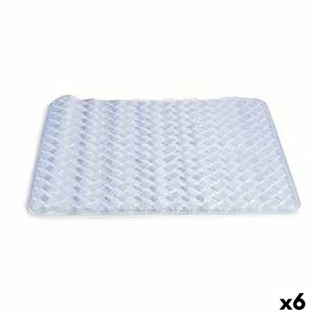 Tappeto da bagno Berilo AR1910104 Trasparente PVC 0,03 x 50 x 50 cm (6 Unità)