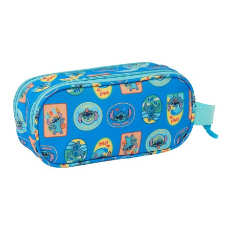 Portaoggetti Doppio Lilo & Stitch Azzurro 21 x 8 x 6 cm 3D