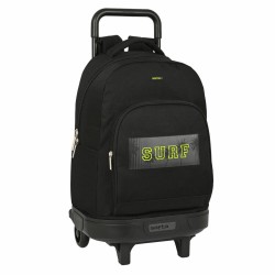 Trolley per la Scuola Safta Surf Nero (33 x 45 x 22 cm)