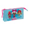 Portaoggetti Doppio LOL Surprise! Divas Azzurro 22 x 12 x 3 cm