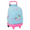 Trolley per la Scuola Safta Bicicleta Azzurro 33 x 45 x 22 cm Bicicletta
