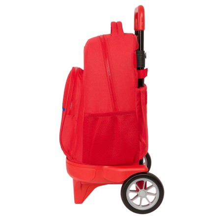 Trolley per la Scuola Atlético Madrid Rosso 33 x 45 x 22 cm