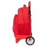 Trolley per la Scuola Atlético Madrid Rosso 33 x 45 x 22 cm