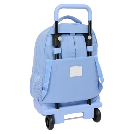 Zaino Scuola Smiley Joyful Azzurro Multicolore 33 x 45 x 22 cm