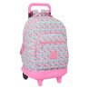 Trolley per la Scuola Moos Flores Multicolore 33 x 45 x 22 cm