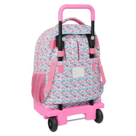 Trolley per la Scuola Moos Flores Multicolore 33 x 45 x 22 cm