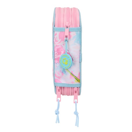 Astuccio per la Scuola con Accessori Barbie Painterly Rosa Blu cielo 12,5 x 19,5 x 5,5 cm 37 Pezzi