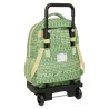 Trolley per la Scuola Mufasa Verde Beige 33 x 45 x 22 cm