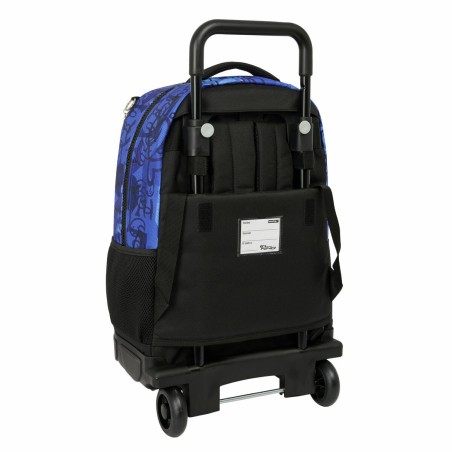 Trolley per la Scuola El Niño Roller Azzurro Nero 33 x 45 x 22 cm