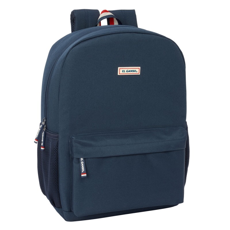Zaino Scuola El Ganso Eclipse Blu Marino 32 x 43 x 14 cm Zaino Scuola El Ganso Eclipse Blu Marino 32 x 43 x 14 cm
