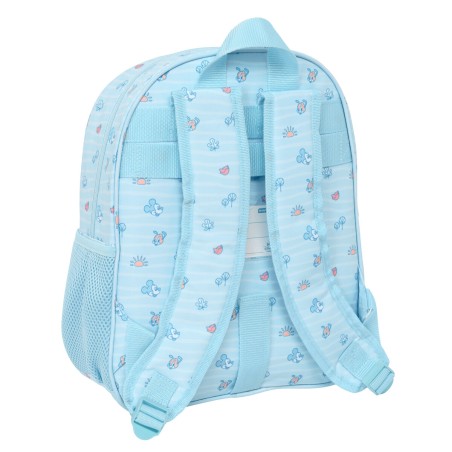 Zaino per Bambini Mickey Mouse Clubhouse Baby Azzurro Chiaro 28 x 34 x 10 cm