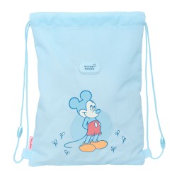 Zainetto con Cordini Mickey Mouse Clubhouse Baby Azzurro 26 x 34 x 1 cm