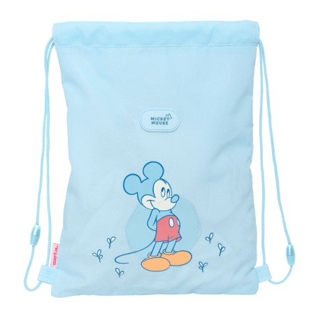 Zainetto con Cordini Mickey Mouse Clubhouse Baby Azzurro 26 x 34 x 1 cm