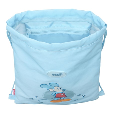 Zainetto con Cordini Mickey Mouse Clubhouse Baby Azzurro 26 x 34 x 1 cm
